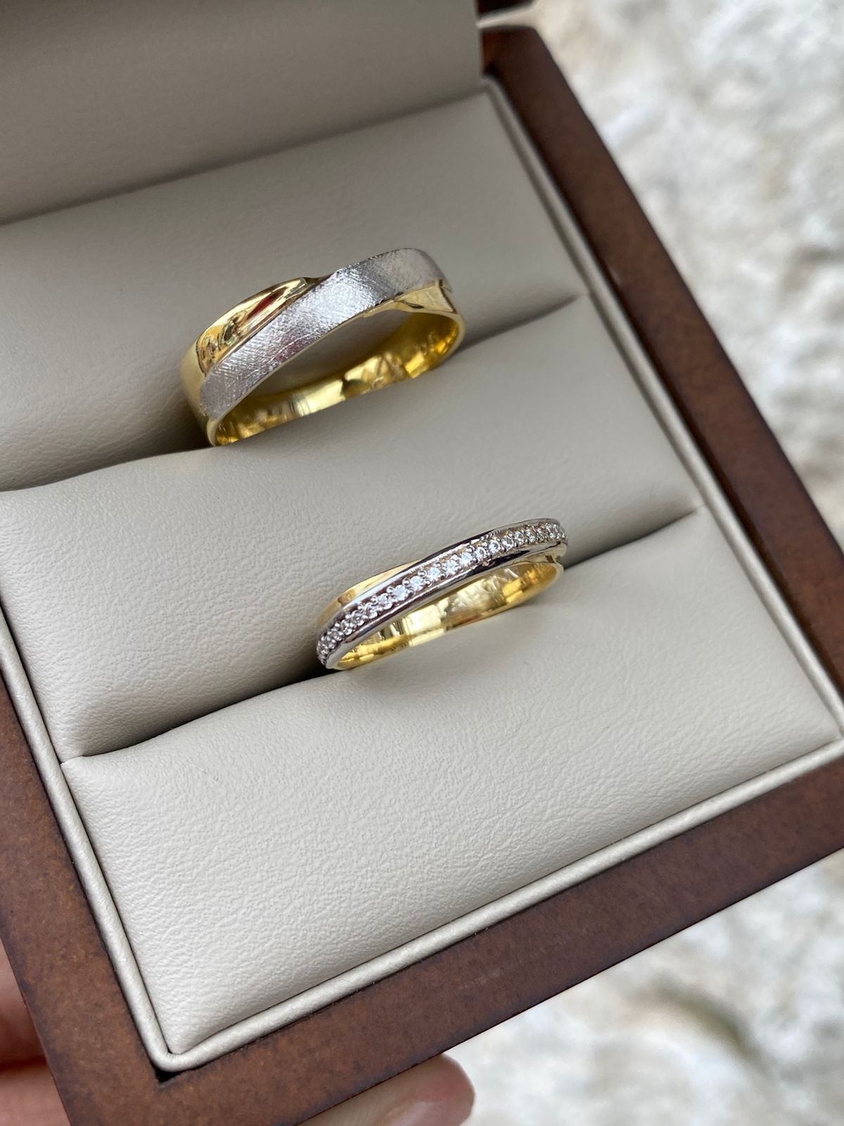 Argollas de matrimonio "Duality"