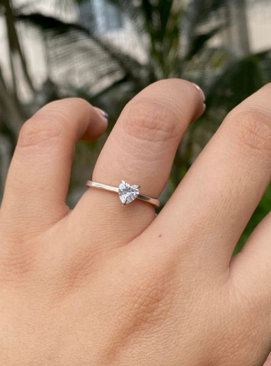 Anillo de compromiso "Corazón Eterno"