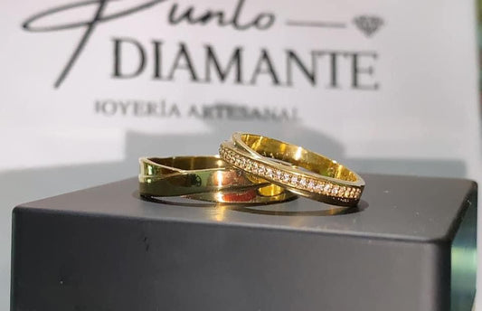 Argollas matrimoniales "Eterna promessa"