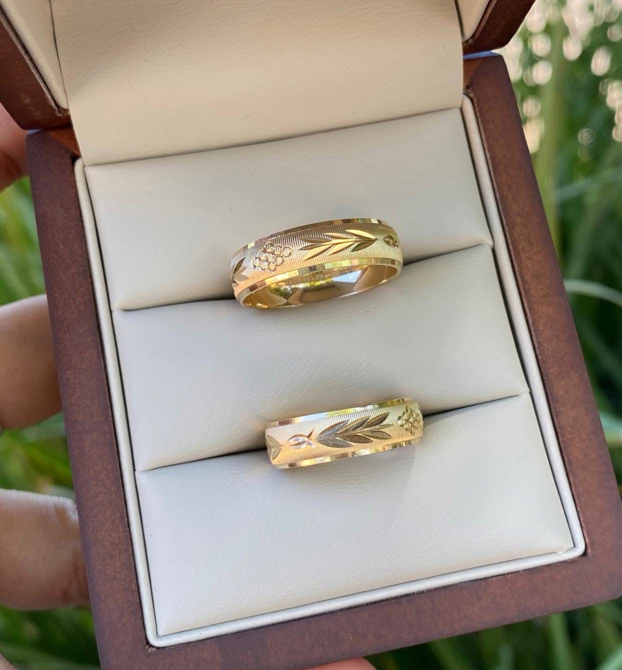 Argollas matrimoniales "Fior d’Amore"