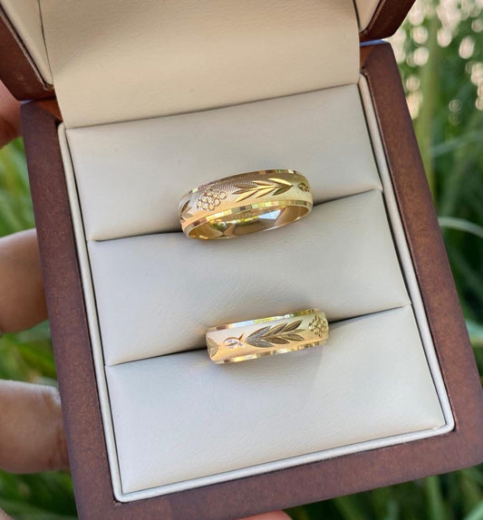 Argollas matrimoniales "Fior d’Amore"