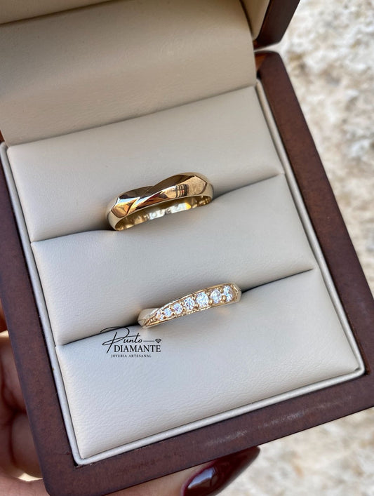 Argollas matrimoniales "Tiana Real”