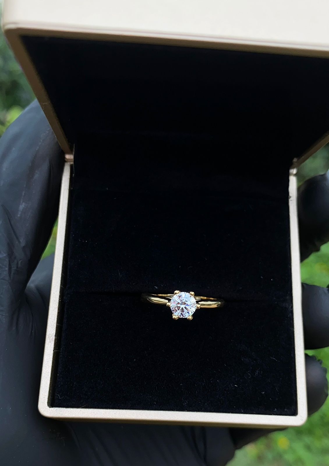 Anillo Esencia Dorada