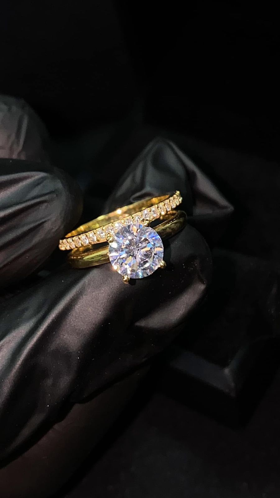 Anillo "Doble Destello"